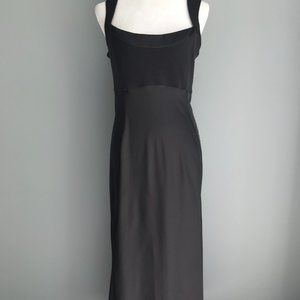 Donna Karan Long Dress Black 12
